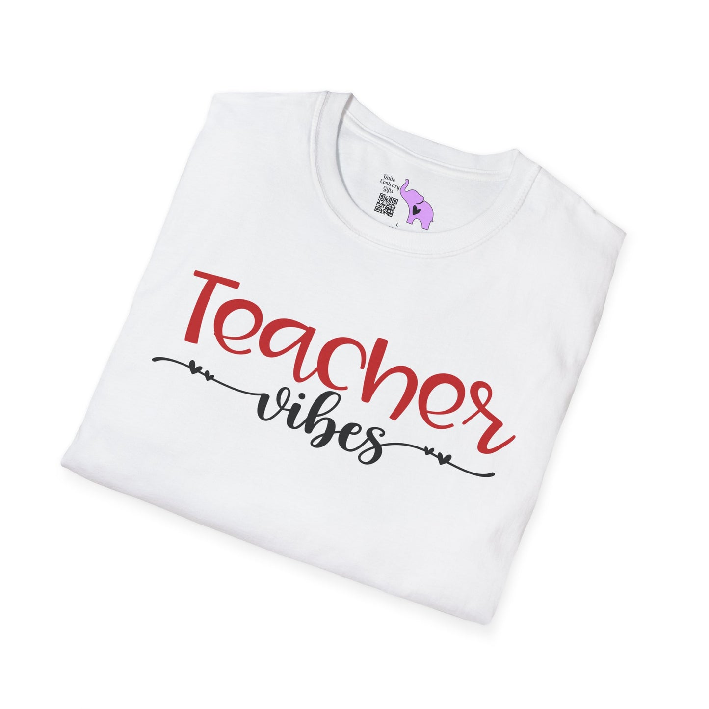 Teacher Vibes Adult T-shirt
