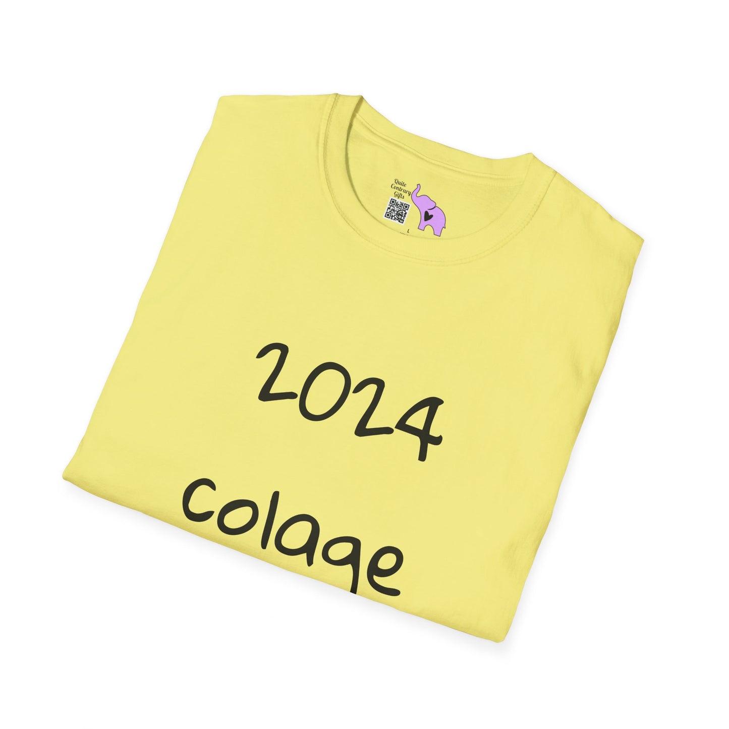 Colage Gradjute Unisex Softstyle T-Shirt