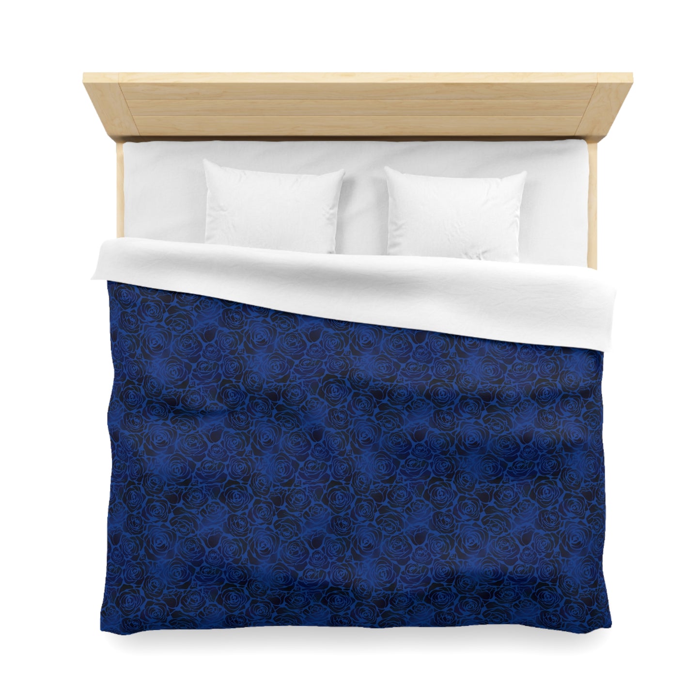 Nocturne Roses Microfiber Duvet Cover