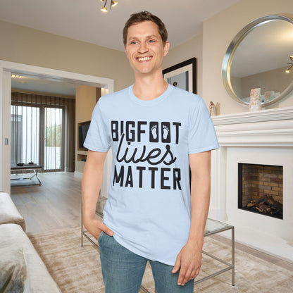 Bigfoot Lives Matter Adult T-shirt
