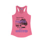 I Never Asked to be a Fighter Women's Ideal Racerback Tank