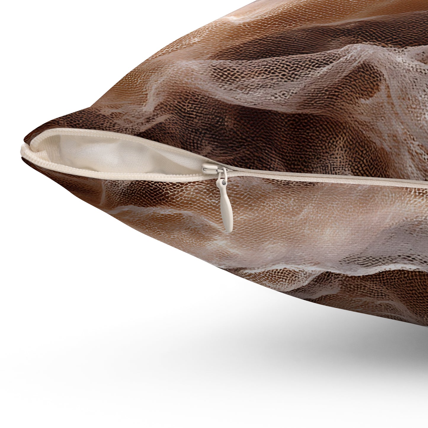 Dawnveil Sheer & Lace Throw Pillow