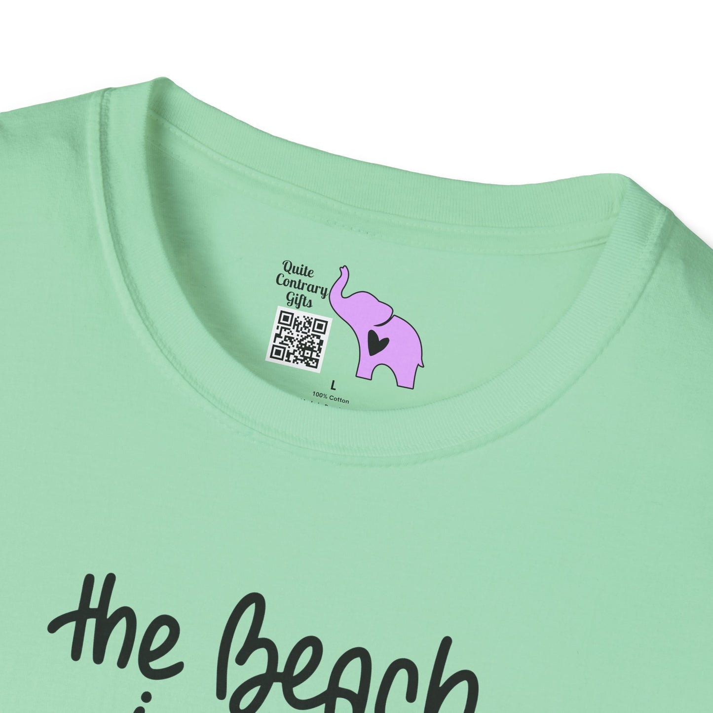 The Beach Is My Happy Place (2) Adult T-shirt