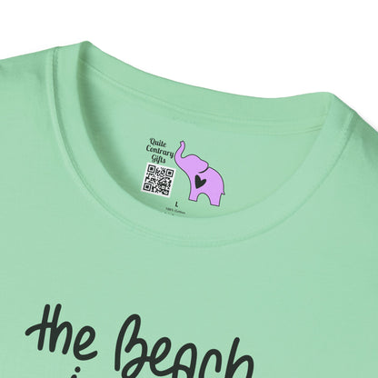 The Beach Is My Happy Place (2) Adult T-shirt
