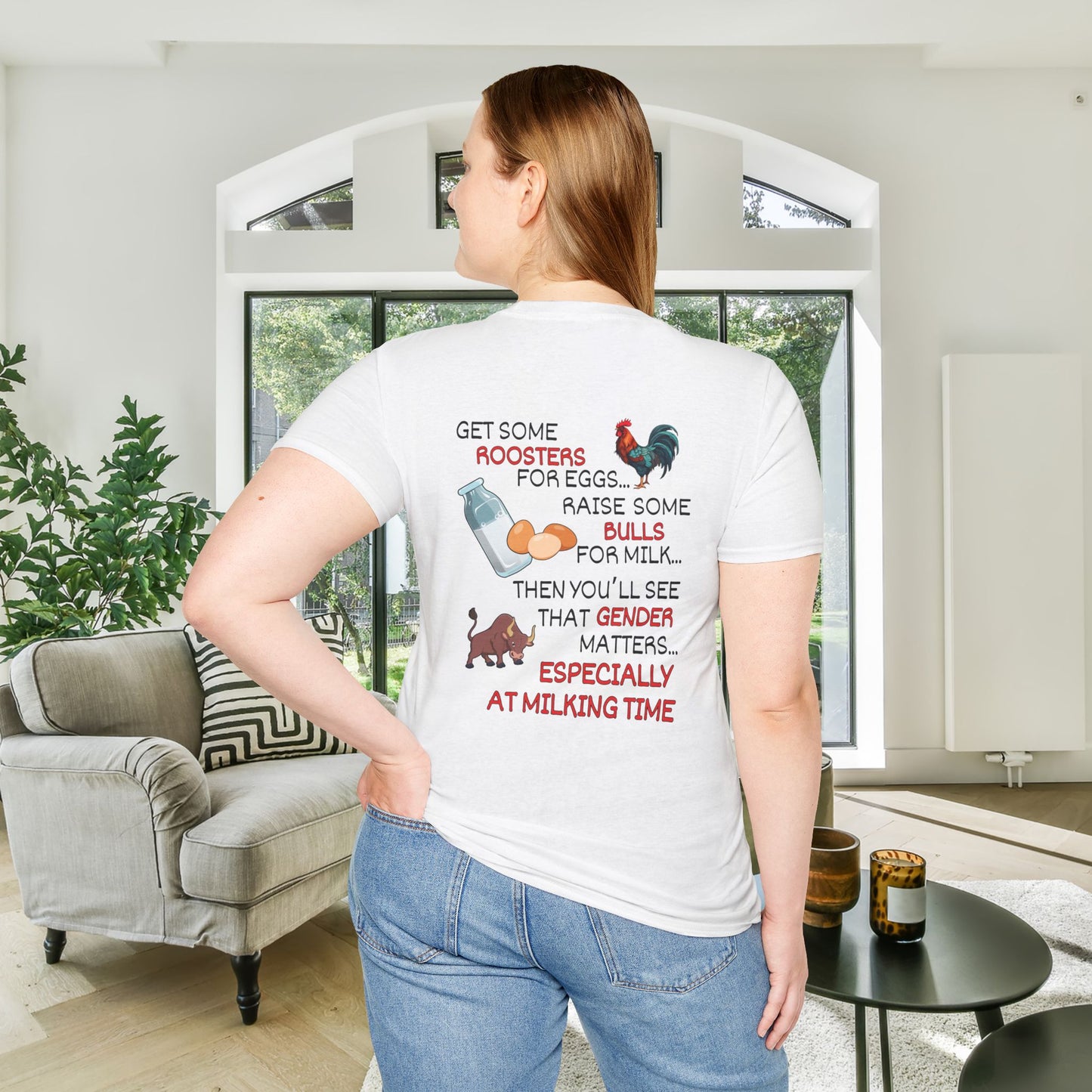 Gender Matters Adult T-shirt