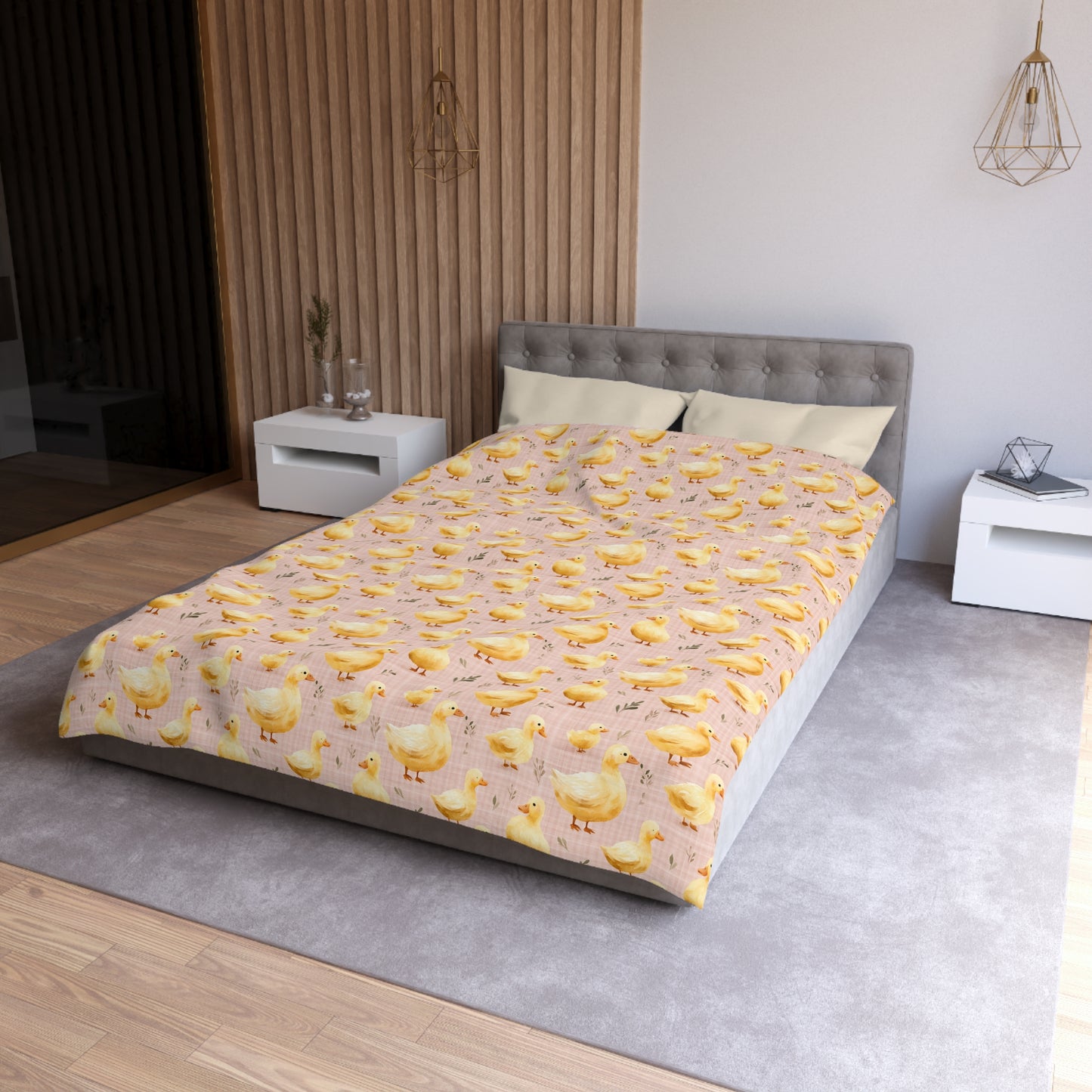 Ducky Daydream Microfiber Duvet Cover
