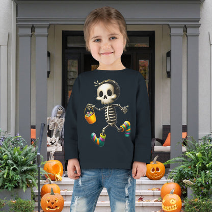 Bonesy Boo Toddler Long Sleeve Tee