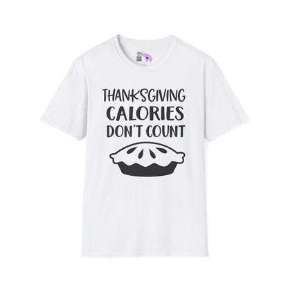 Thanksgiving Calories Don't Count Adult T-shirt