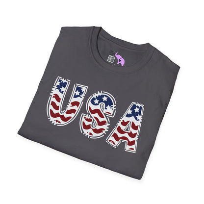 USA in Style Adult T-shirt