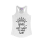 Girls Just Wanna Have Sun Women's Ideal Racerback Tank