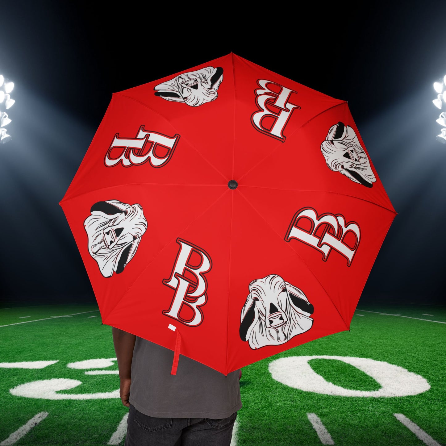 Bellville Brahmas Foldable Umbrella
