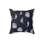 Lunar Garden Throw Pillow