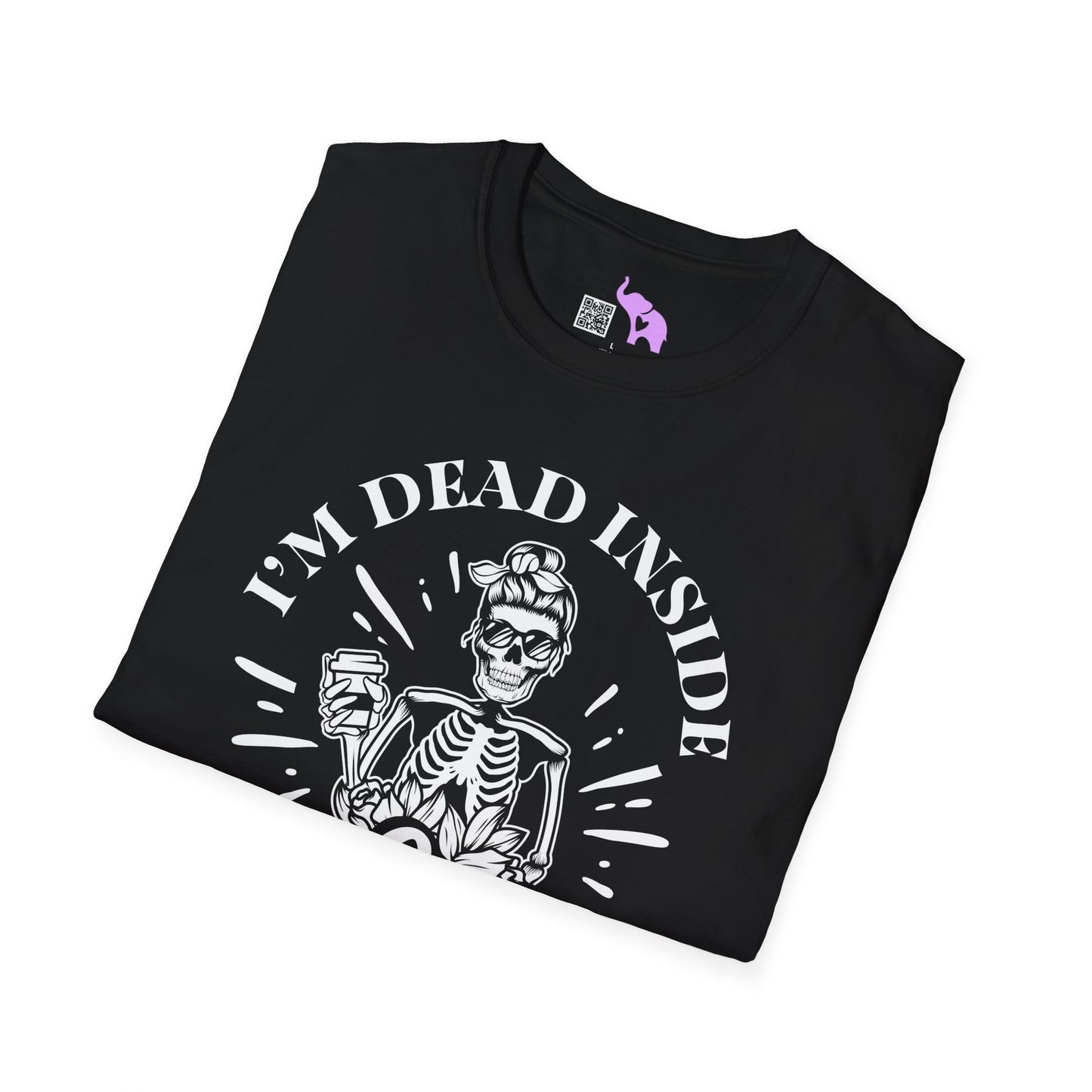 I'm Dead Inside But Coffee Helps Adult T-shirt