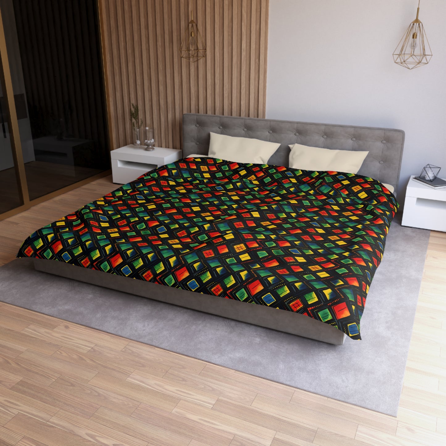 Radiant Purpose Microfiber Duvet Cover