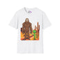 Bigfoot & Alien Adult T-shirt