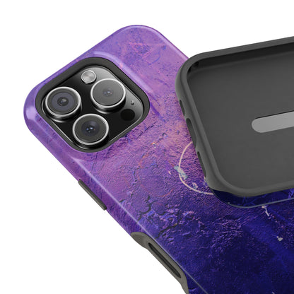 Purple Heart Wall MagSafe® Compatible Tough Case for iPhone