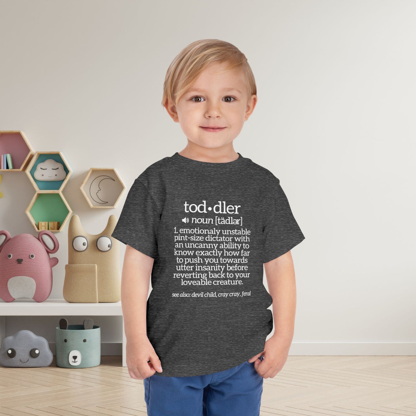 Funny Toddler Definition Toddler Tee