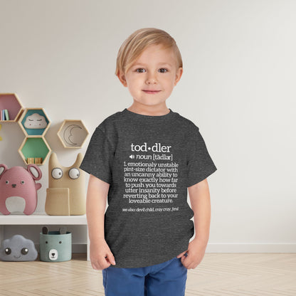 Funny Toddler Definition Toddler Tee