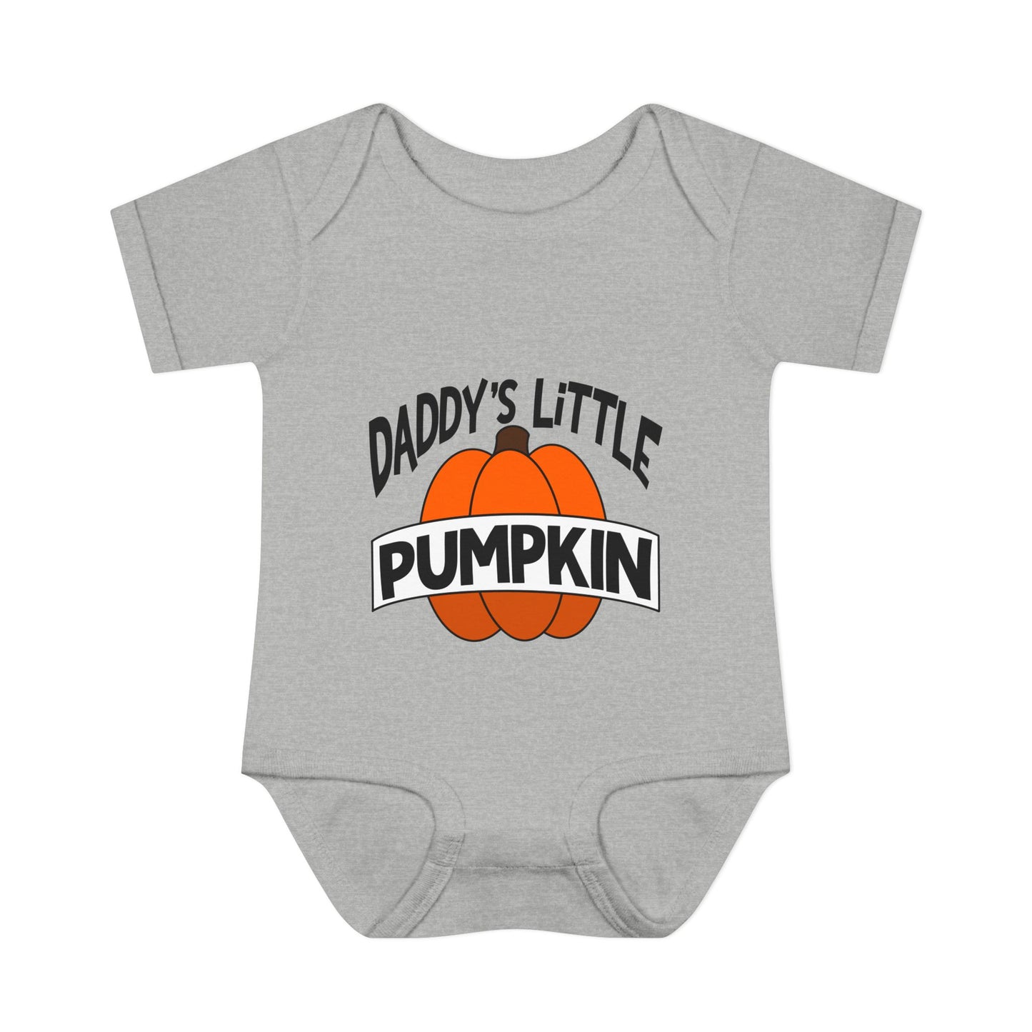 Daddy's Little Pumpkin Infant Baby Rib Bodysuit