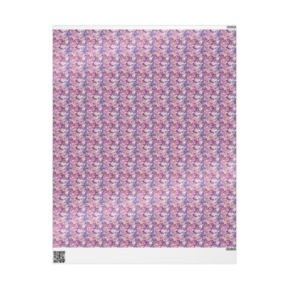 Ethereal Bloomscape Wrapping Paper