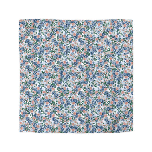 Tranquil Garden Microfiber Duvet Cover