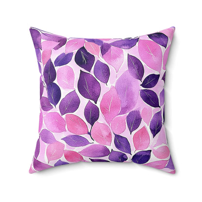 Lilac Serenade Throw Pillow