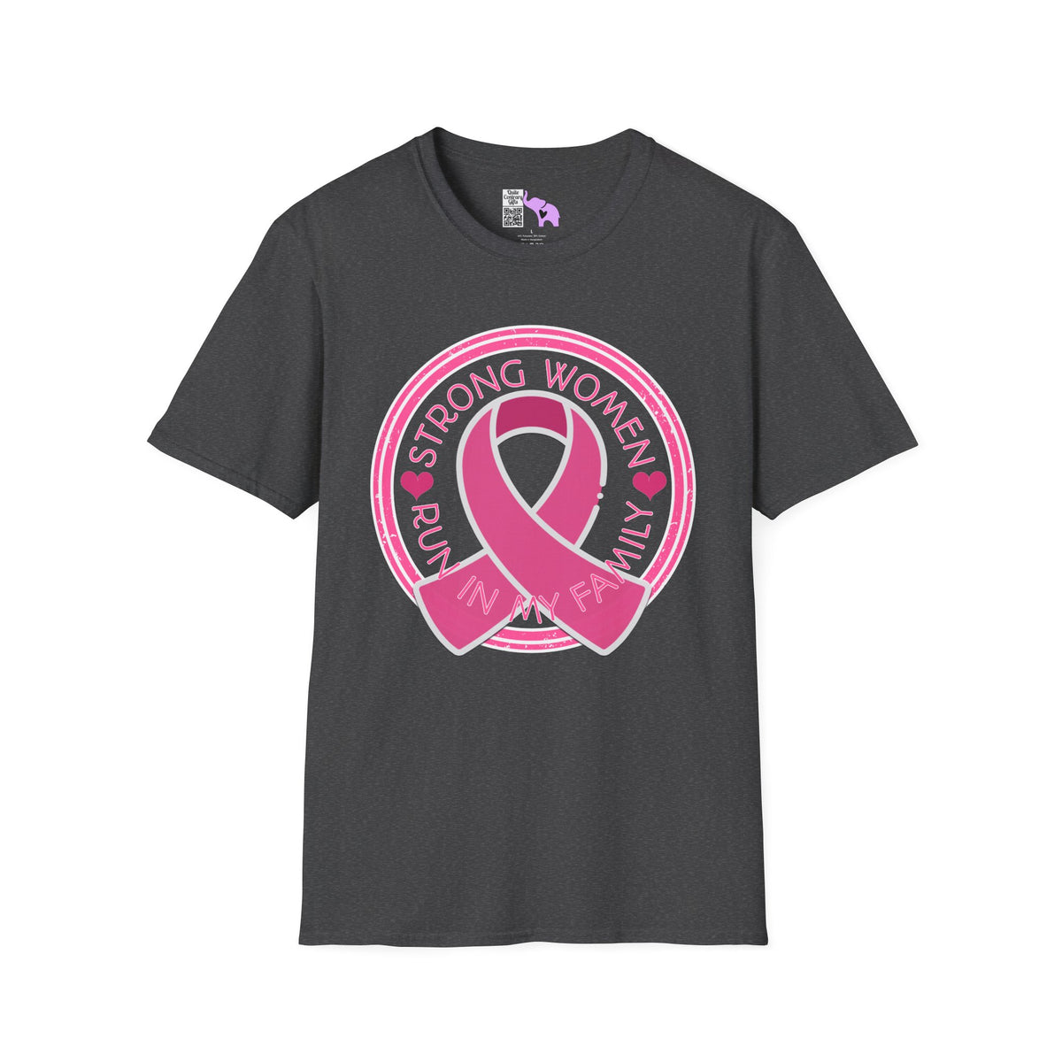 Strong Women Run In My Family Adult T-shirt