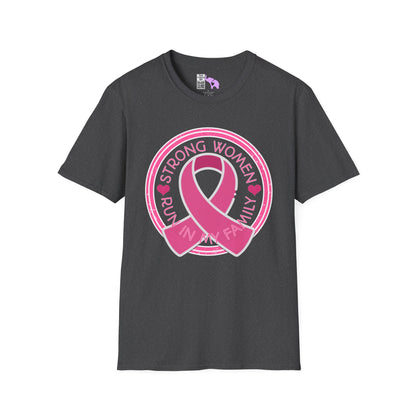 Strong Women Run In My Family Adult T-shirt