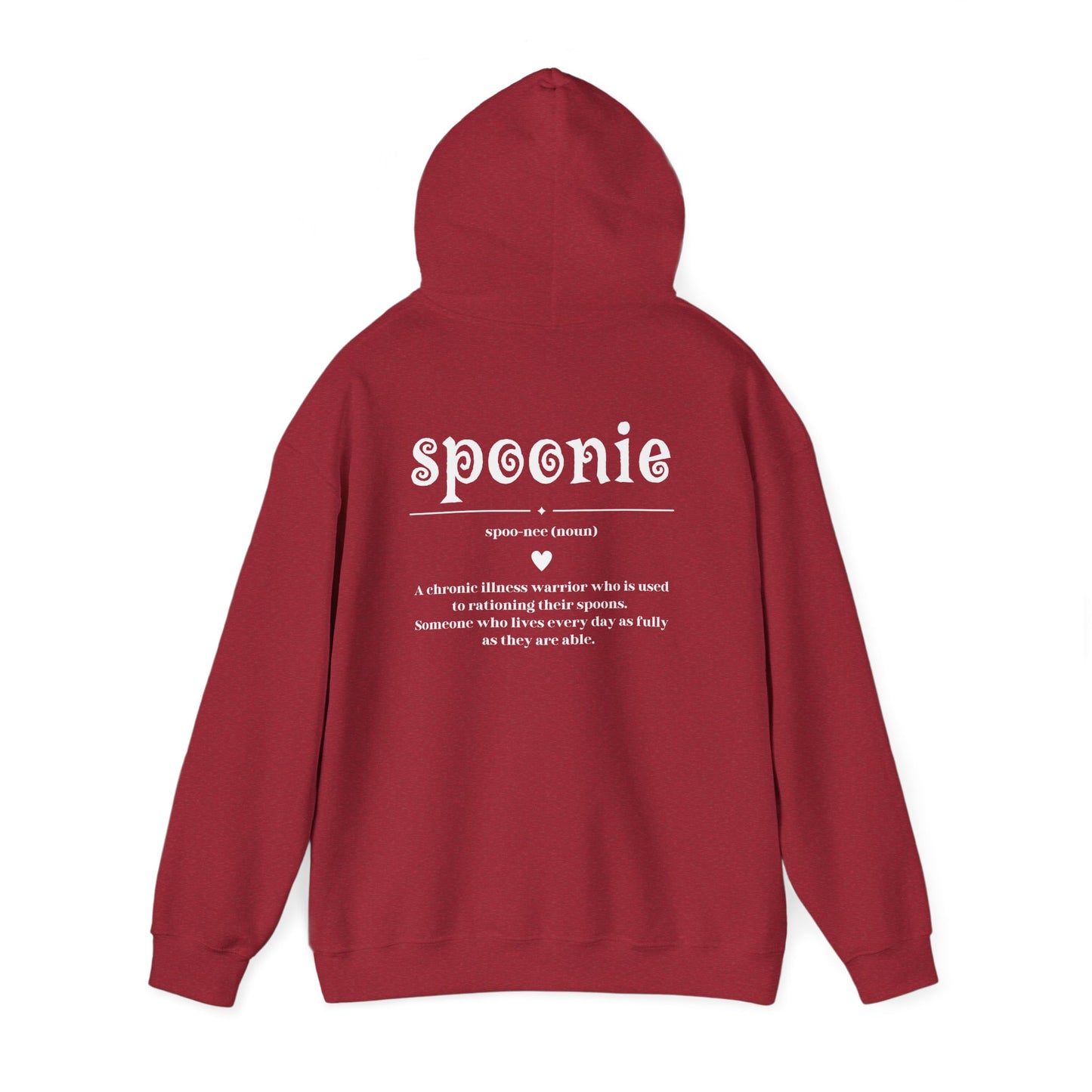 Spoonie Warrior Definition Heavy Blend™ Hooded Sweatshirt