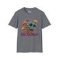 Creepy Mushroom Skull Adult T-shirt