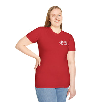 "Go With Purpose In Heart" Hinckley Quote T-shirt