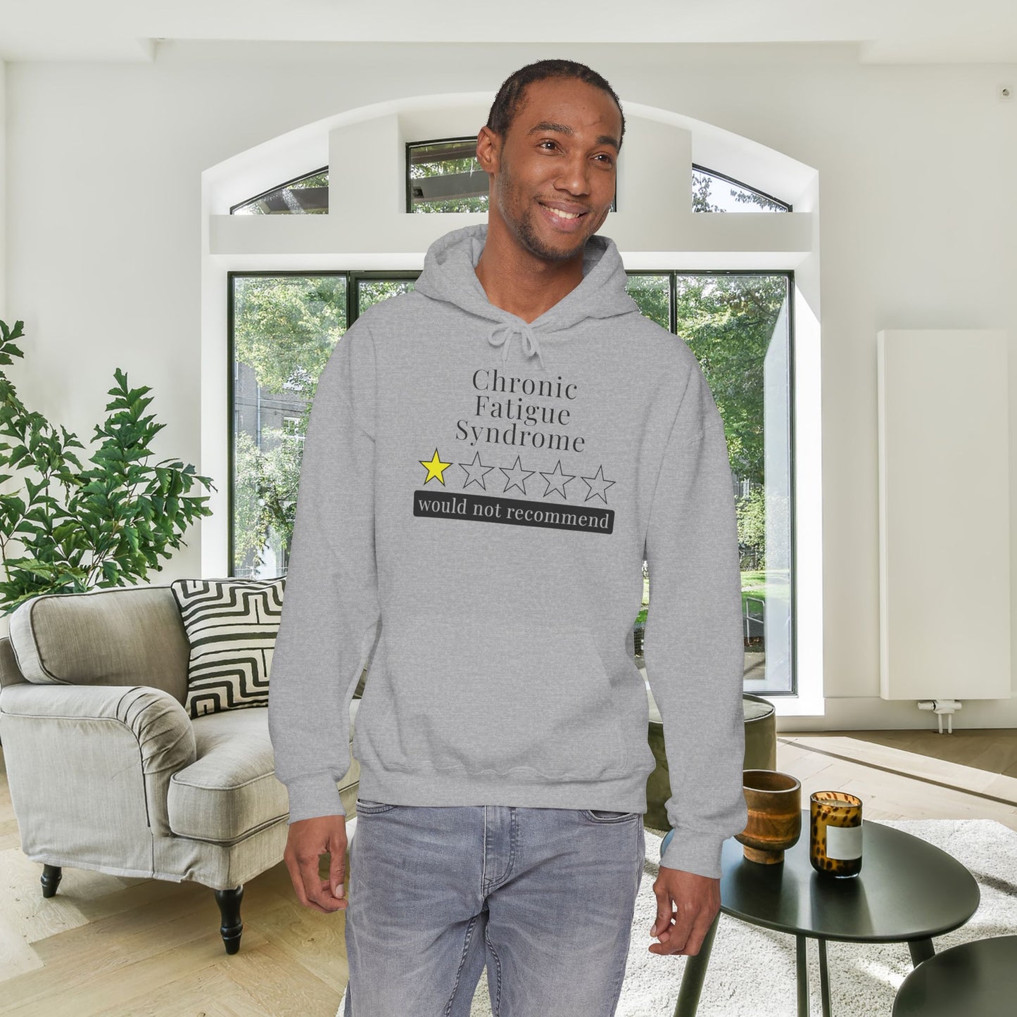 Chronic Fatigue Syndrome 1 Star Would Not Recommend Heavy Blend™ Hooded Sweatshirt