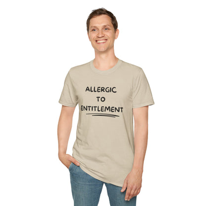 Allergic To Entitlement T-shirt