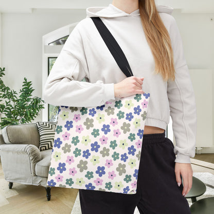 Earthbound Blooms Canvas Tote Bag