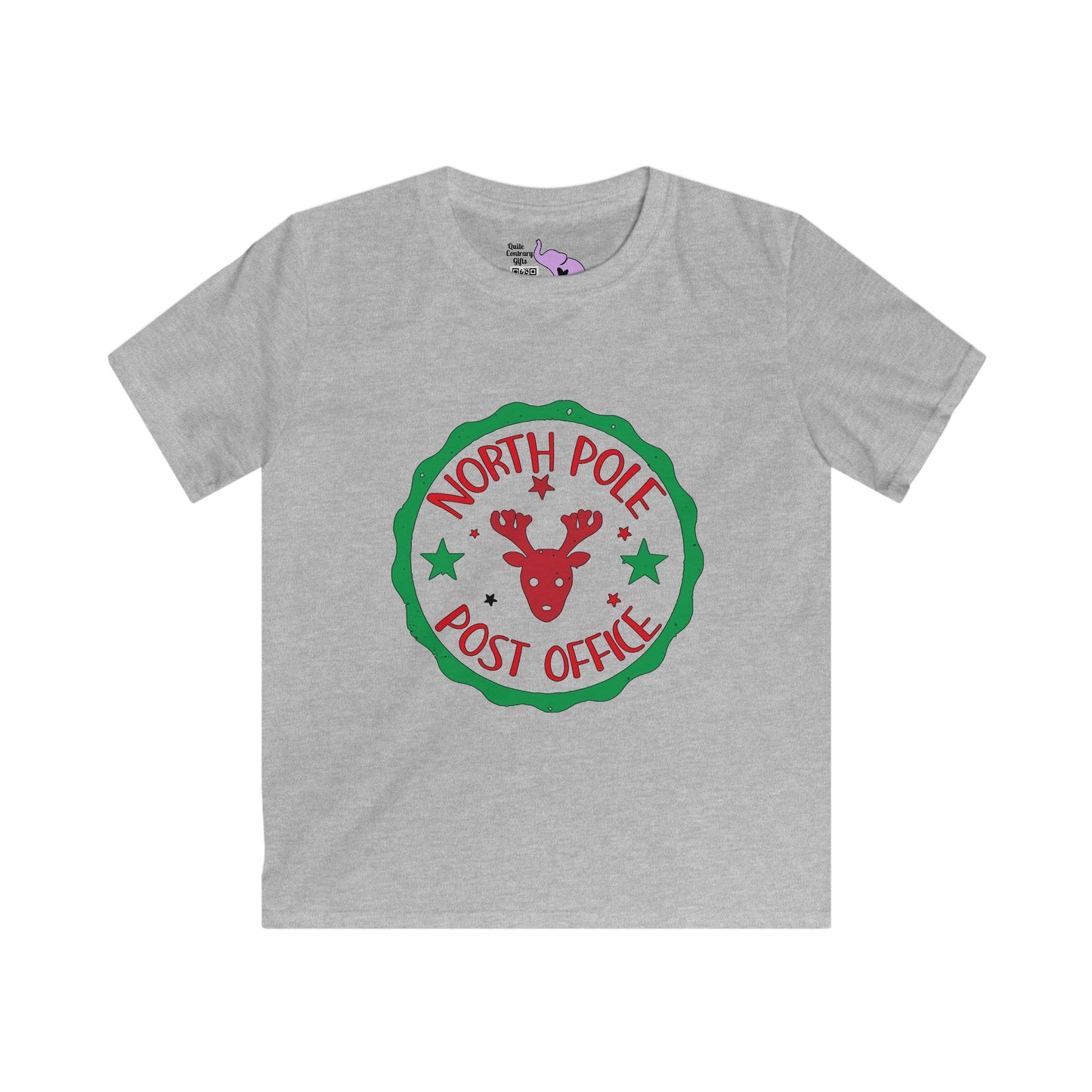 North Pole Post Office Youth Softstyle Tee