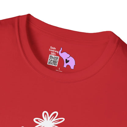 Dreams (Vertical, Floral) Adult T-shirt