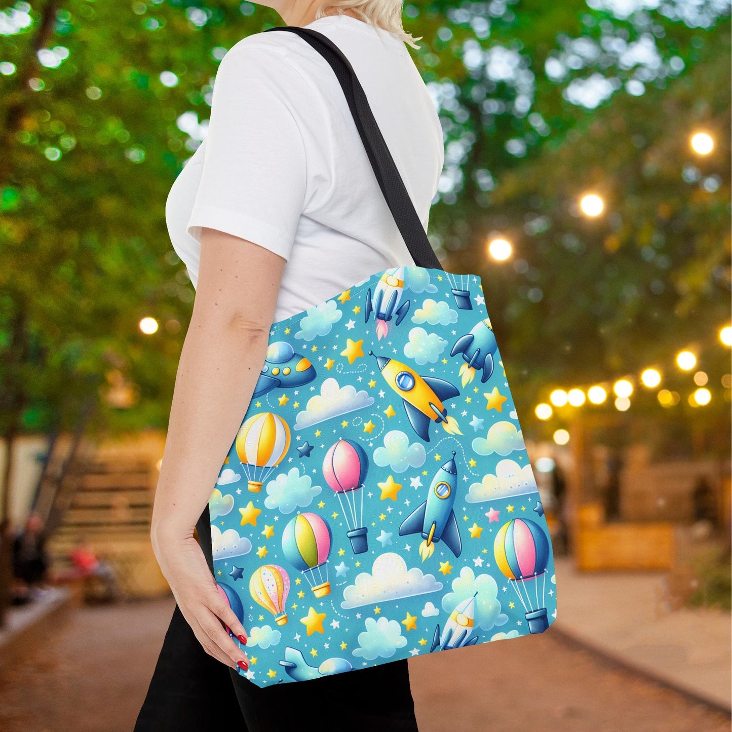 Up Up & Away Canvas Tote Bag