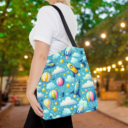 Up Up & Away Canvas Tote Bag