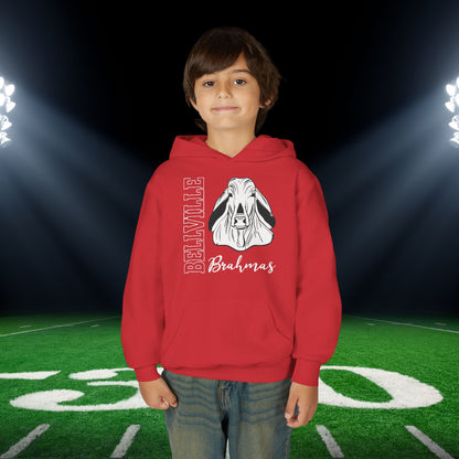 Bellville Vertical Fury Youth Heavy Blend Hoodie