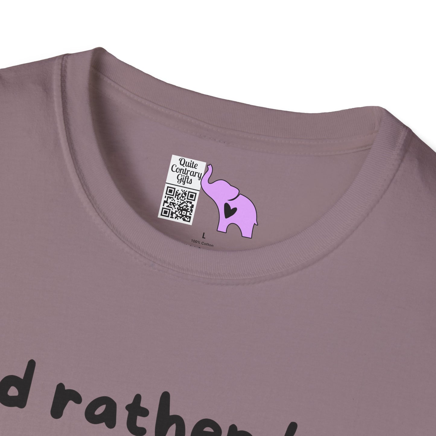 I'd Rather Be a Cat Adult T-shirt