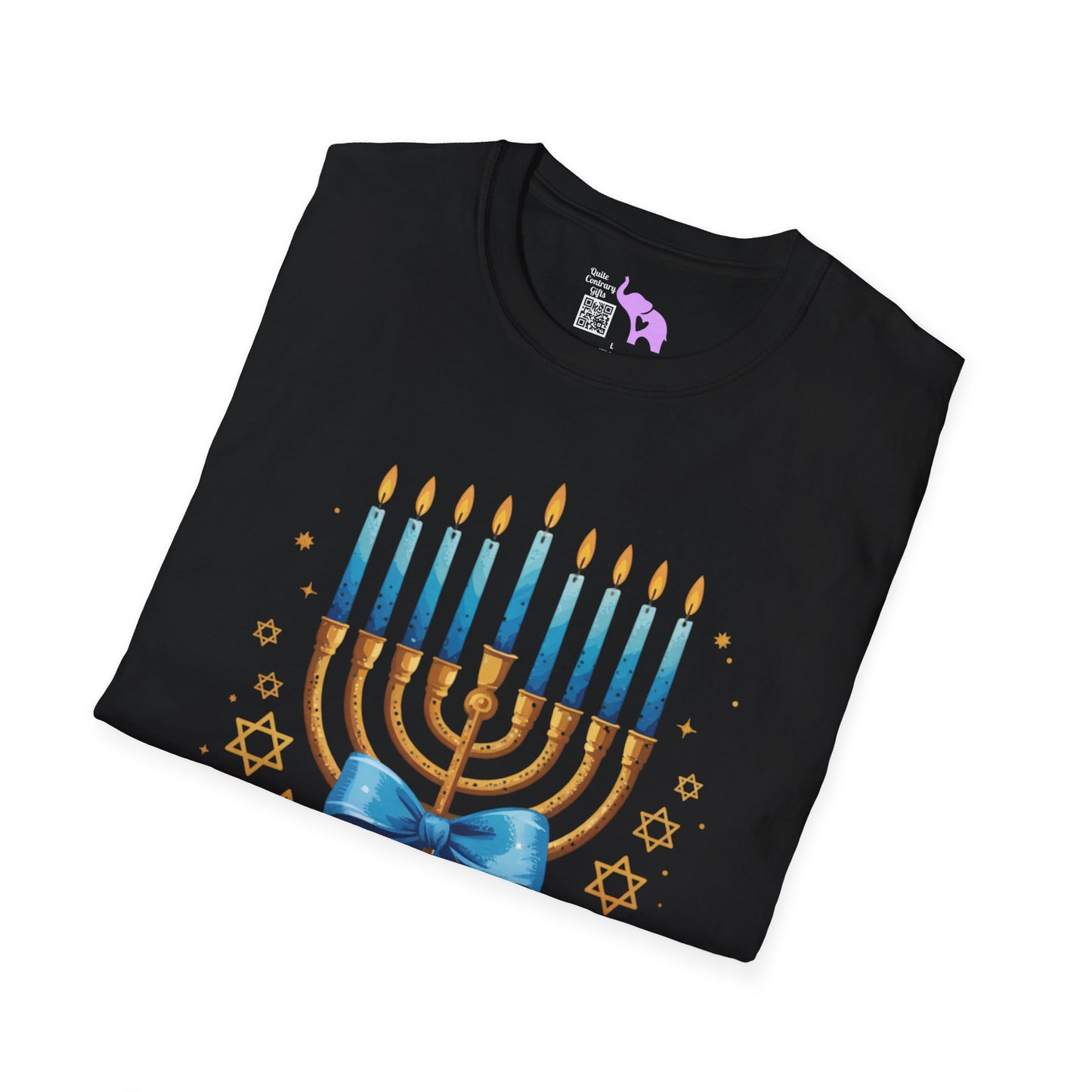 Love & Light Menorah Adult T-shirt