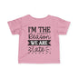 I'm The Reason We Are Late Infant Soft T-Shirt