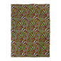 Warped Yellow/Green Checkered Microfiber Duvet Cover