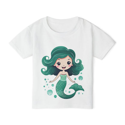 Teal Mermaid Heavy Cotton™ Toddler T-shirt