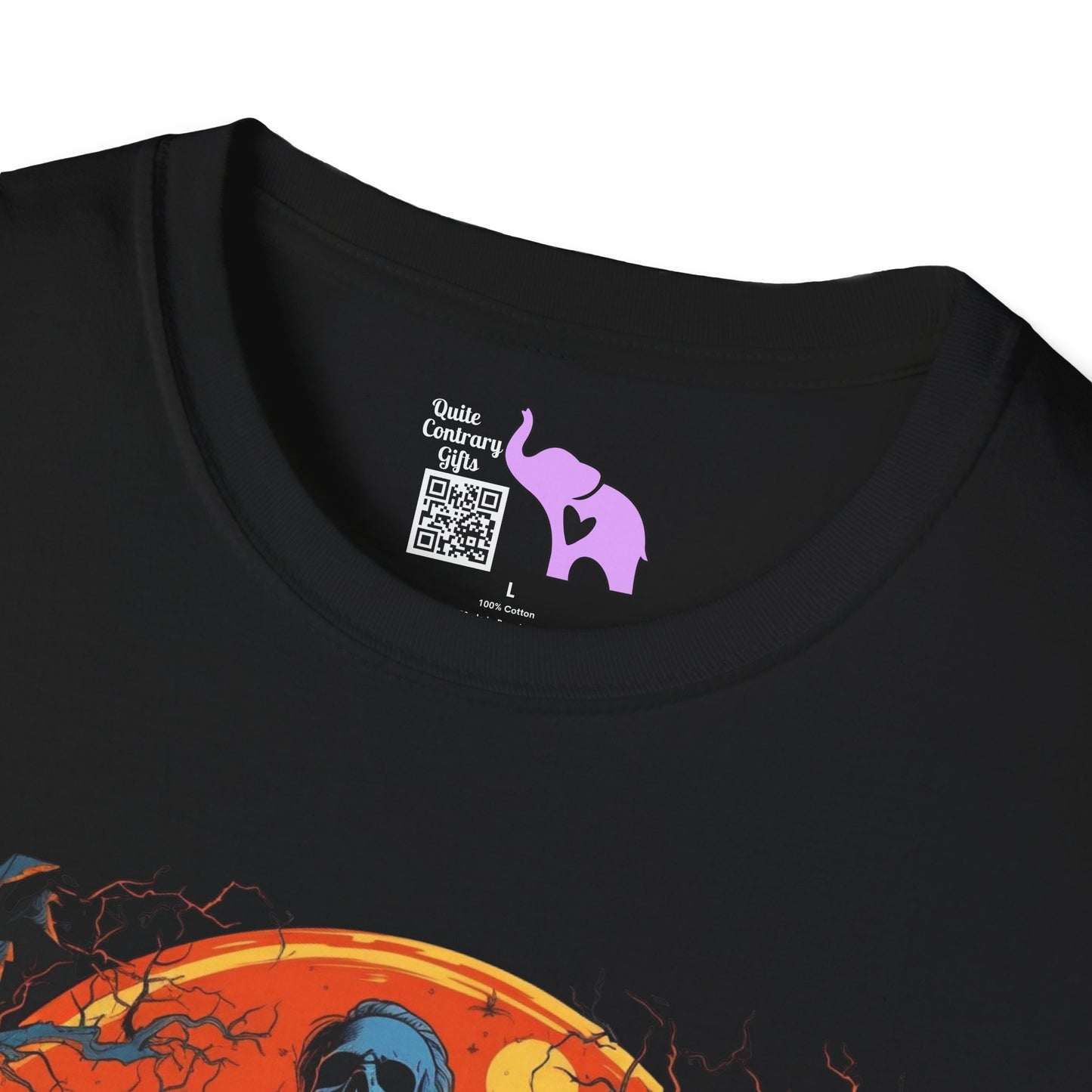 Creepy Cemetery 6 Adult T-shirt