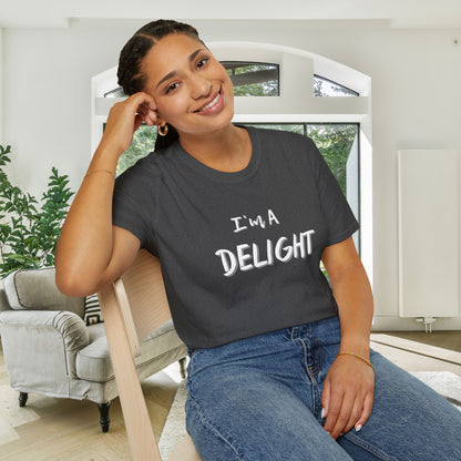 I'm A Delight Adult T-shirt