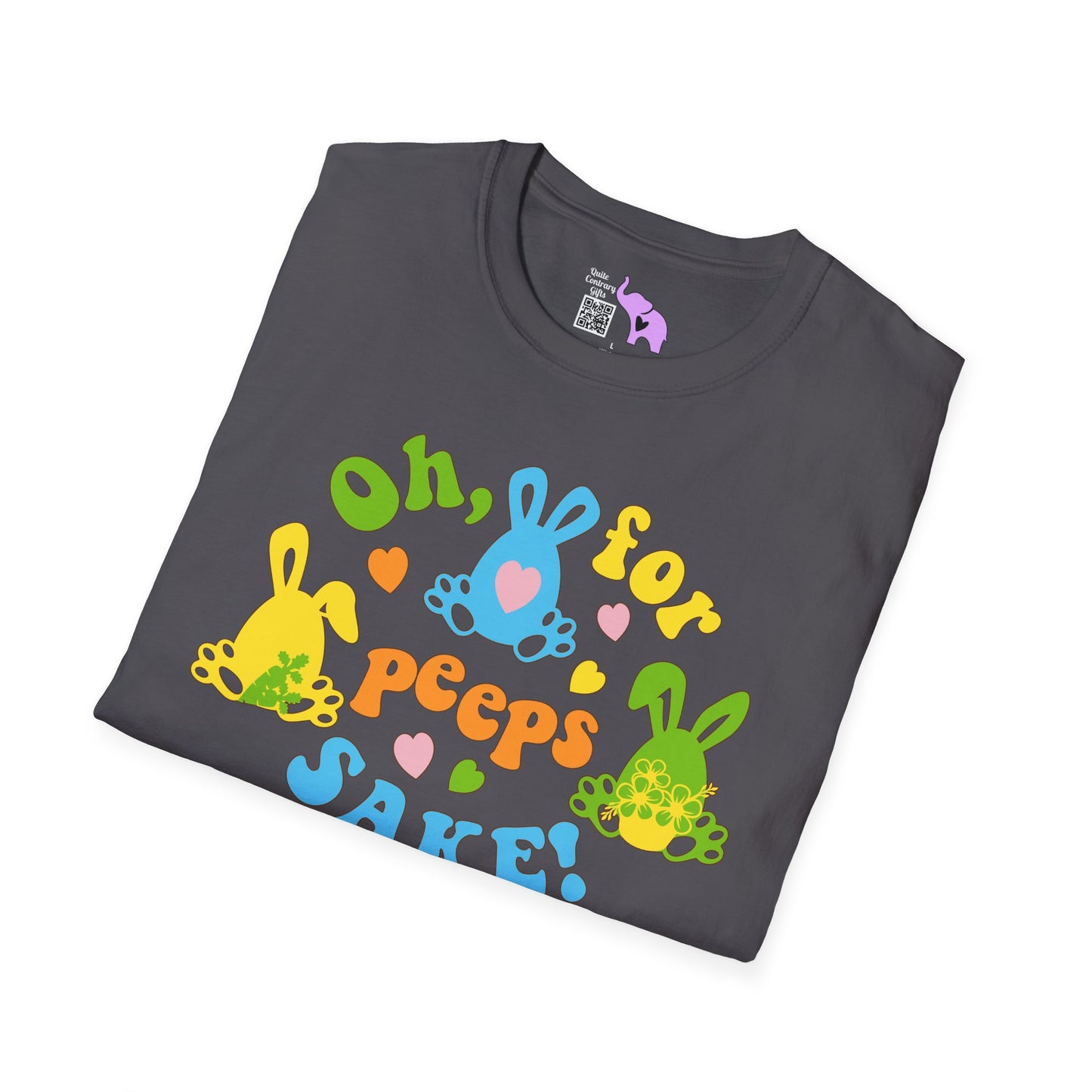 Oh For Peeps Sake (Easter) Adult T-shirt