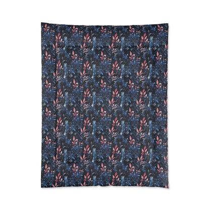 Dusky Floral Whispers Comforter