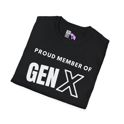GenX All Attitude No Cares Adult T-shirt