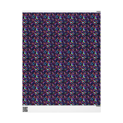 Holographic Mirage Wrapping Paper